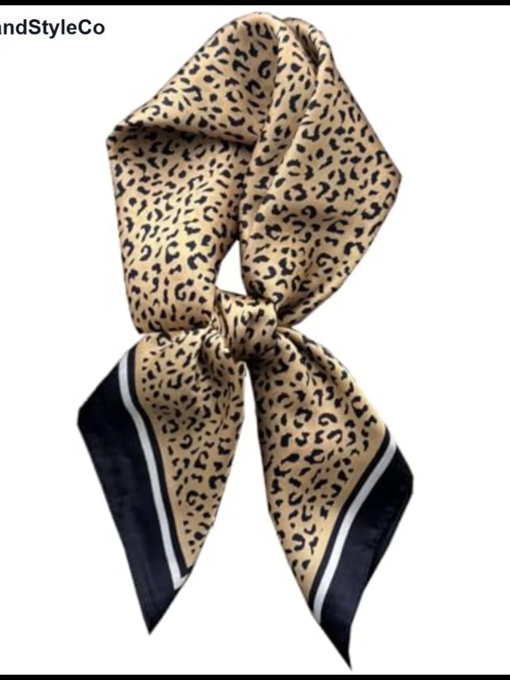 Satin Like Square Scarf for Neck Hair Head, Handbags Handle Ribbon Fashion